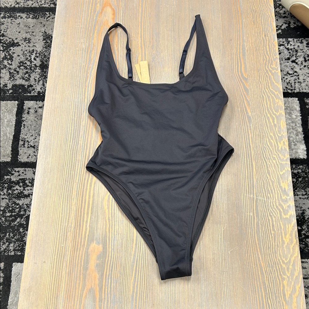 SKIMS Onyx One-Piece Swimsuit- SCOOP